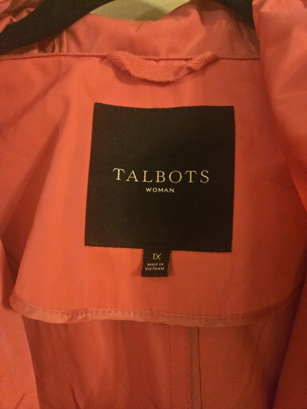 Pink Talbots Raincoat - Picture 8 of 9